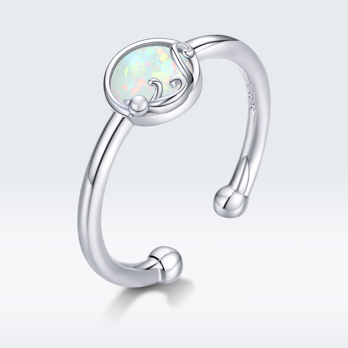 S925 Sterling Silver Slim Band Ring for Women by Bids.com
