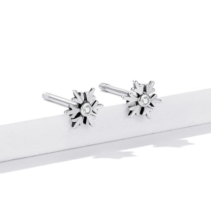 925 Sterling Silver Earrings with Pavé Setting and Oxidized Finish  DestGlow