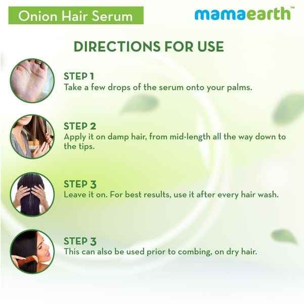 Mamaearth Onion Hair Serum &amp; Onion Hair Oil