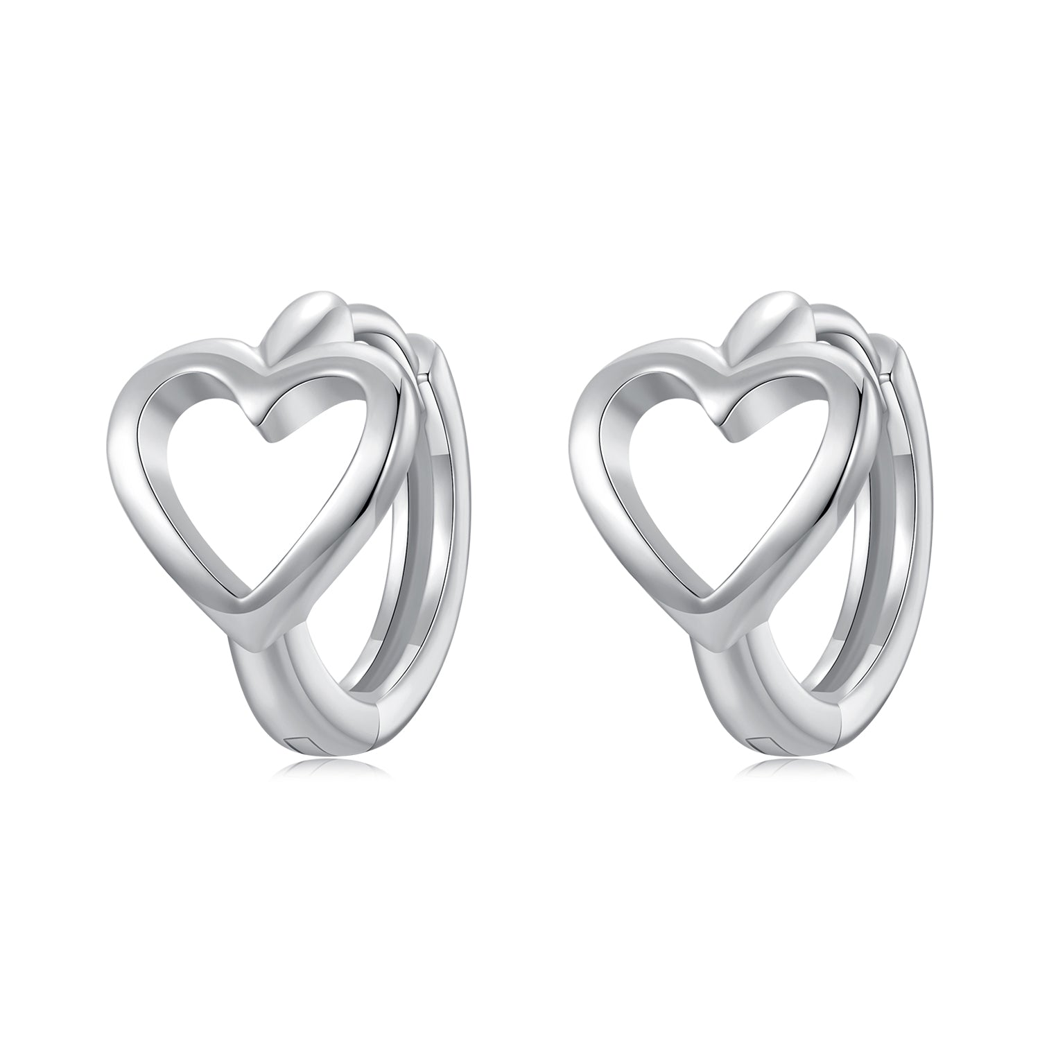 925 Sterling Silver Plated White Gold Earrings for Women  DestGlow