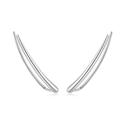 925 Sterling Silver Oxidized Silver Earrings for Women  DestGlow