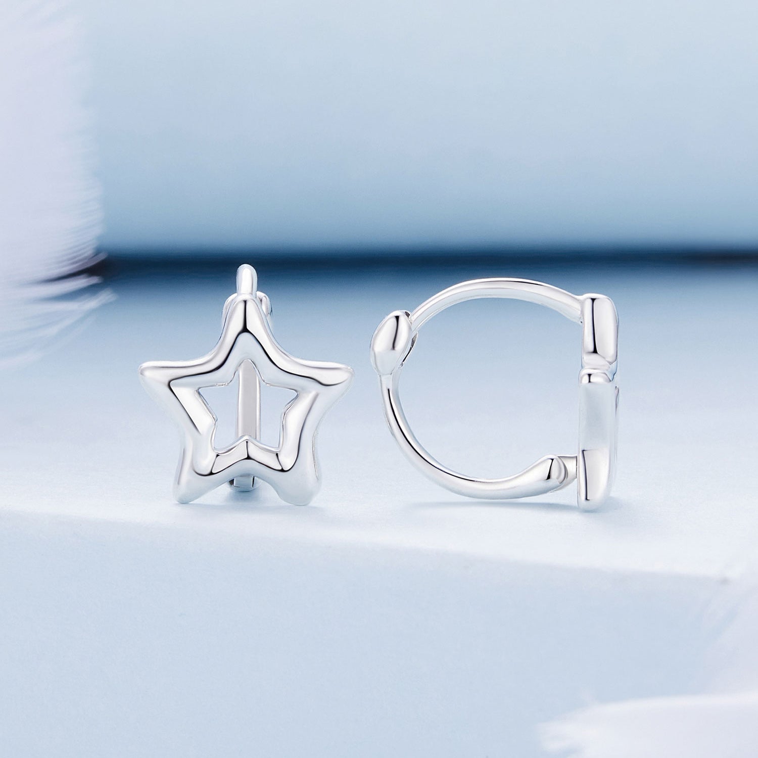 S925 Oxidized Silver 1cm Earrings for Women  DestGlow