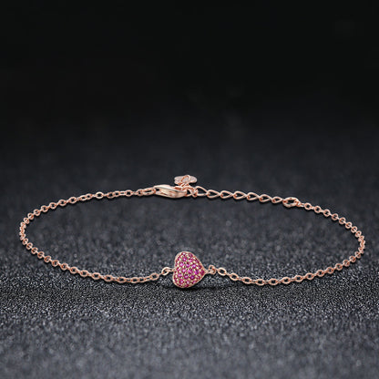 925 Sterling Silver 22cm Bracelet for Women  DestGlow