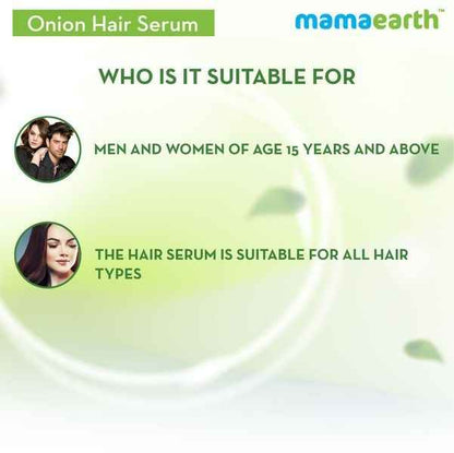 Mamaearth Onion Hair Serum &amp; Onion Hair Oil