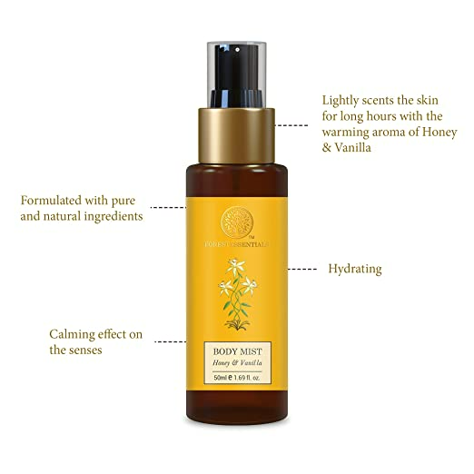 Forest Essentials Body Mist Honey &amp; Vanilla