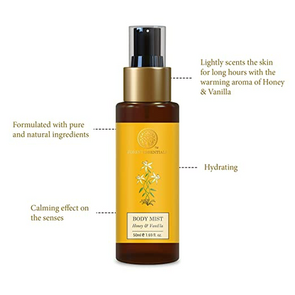 Forest Essentials Body Mist Honey &amp; Vanilla