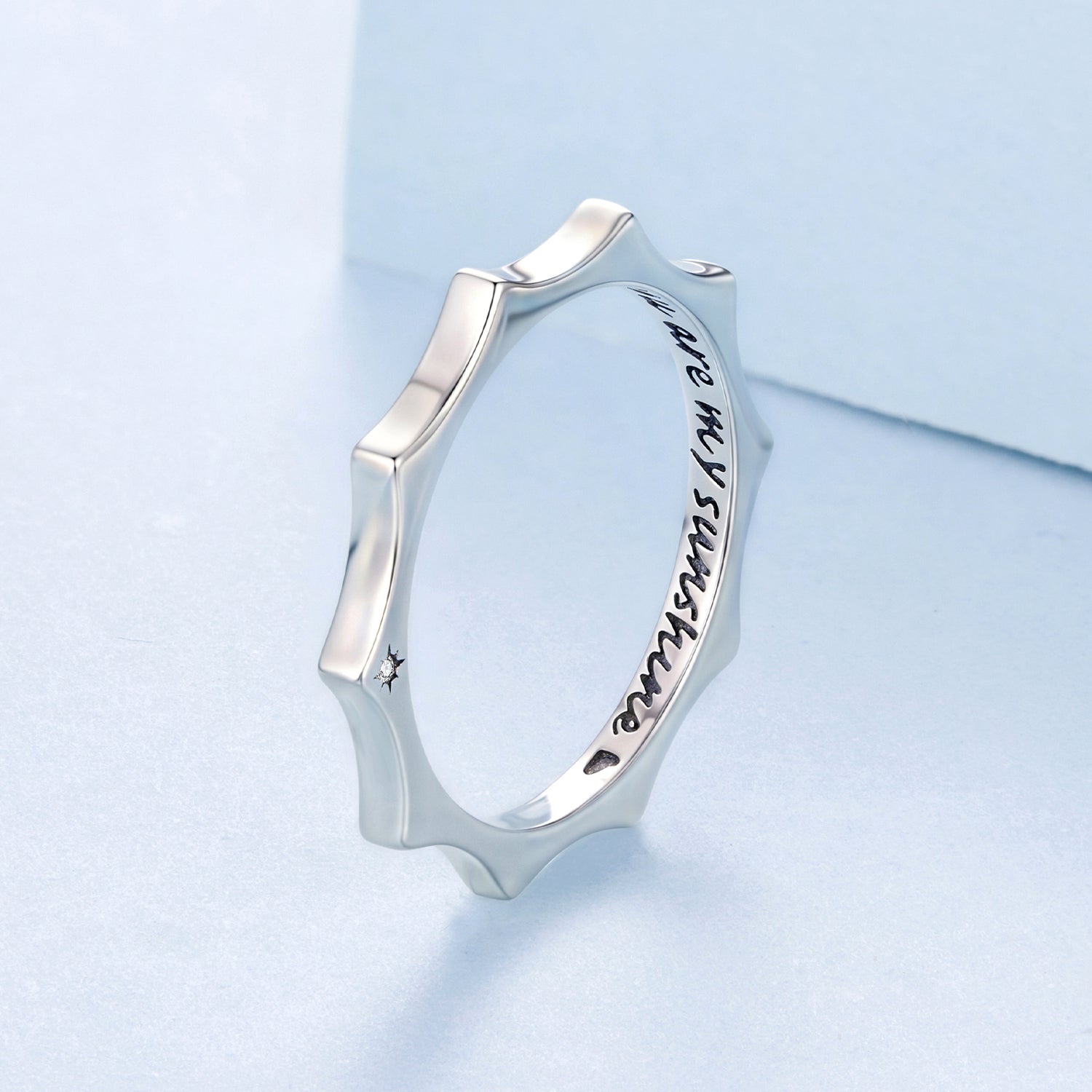 925 Sterling Silver Pavé Set CZ Ring Size 6.0  DestGlow