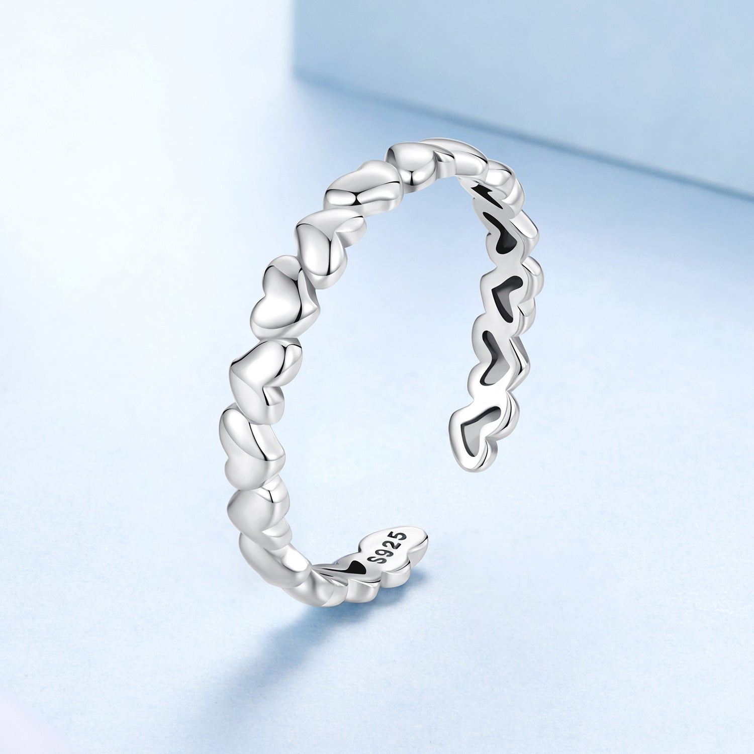 925 Sterling Silver Oxidized Silver 0.3cm Width Ring for Unisex  DestGlow