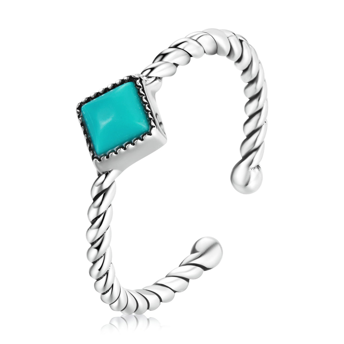925 Sterling Silver Stackable Pavé Setting CZ Ring for Women  DestGlow