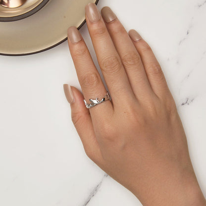 925 Sterling Silver Pavé Setting CZ Ring - Width 1.5-6.5mm for Women  DestGlow