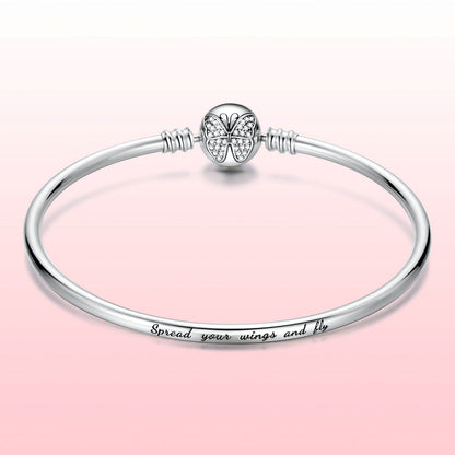 925 Sterling Silver 17.0 cm Oxidized CZ Bracelet for Women  DestGlow