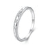 925 Sterling Silver Ring with Pavé Setting CZ, Size 6.0 for Women  DestGlow
