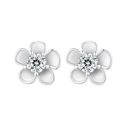 S925 Sterling Silver 3.00 Carat Moissanite Earrings for Women  DestGlow