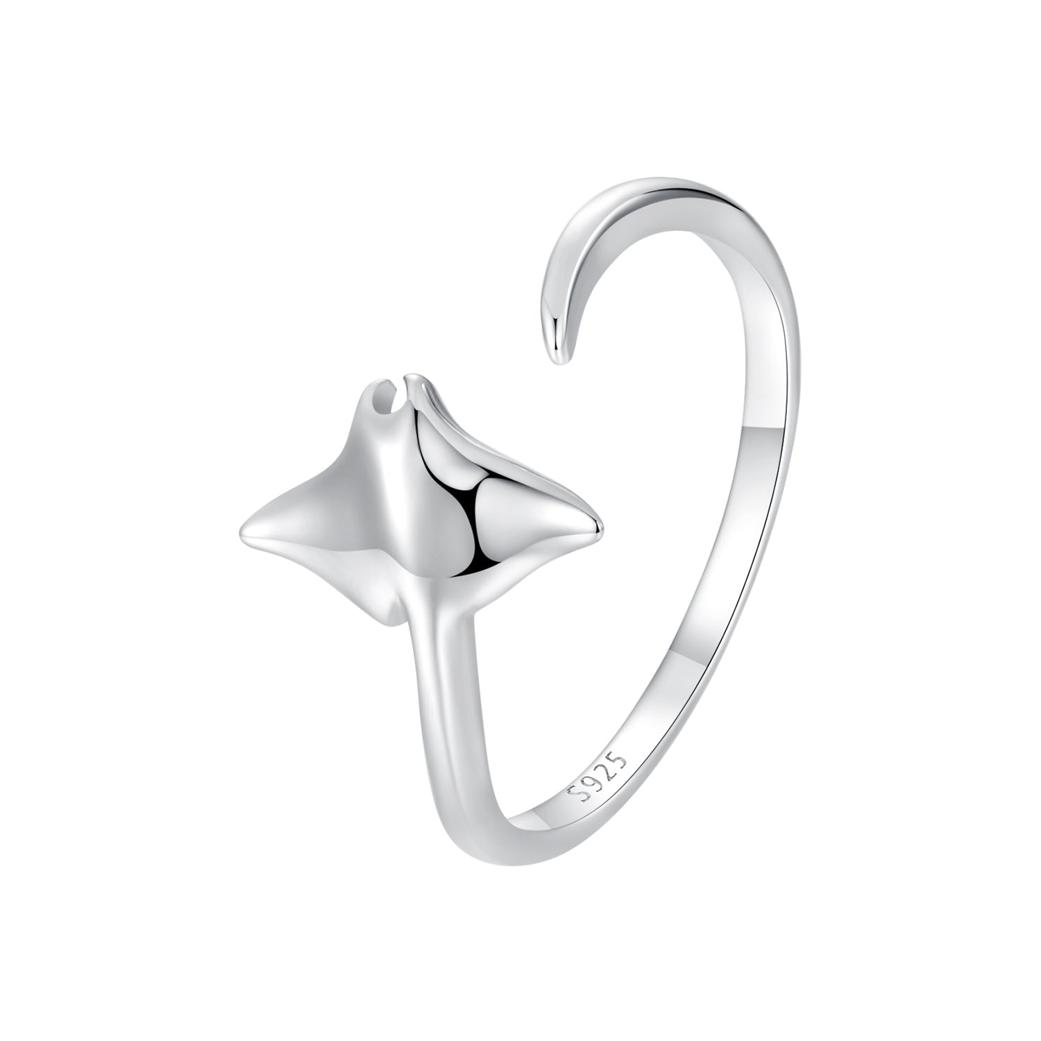 925 Sterling Silver &amp; Plated White Gold 1.7mm Ring for Men  DestGlow