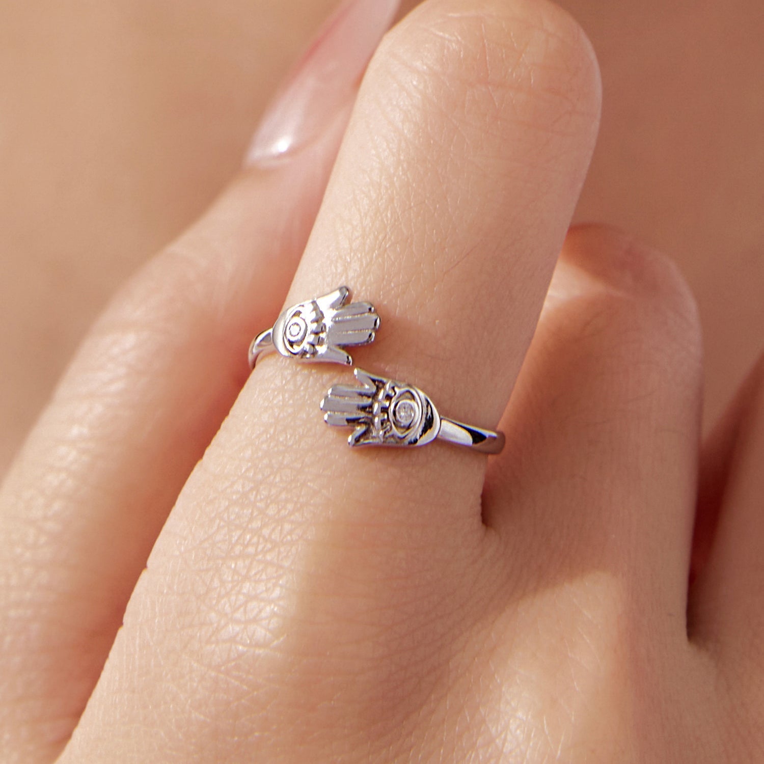 925 Sterling Silver Pavé Setting CZ Ring for Women  DestGlow
