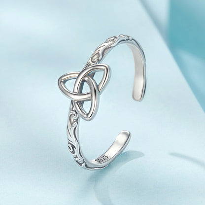 925 Sterling Silver Oxidized Silver Ring for Women  DestGlow