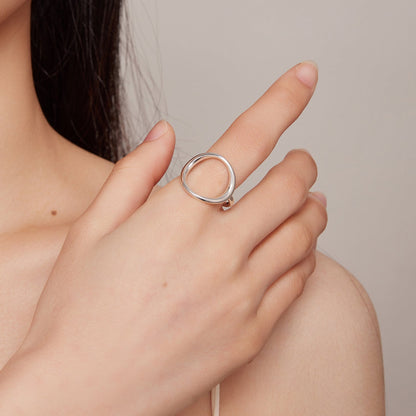 925 Sterling Silver Oxidized 1.8mm Wide Ring  DestGlow