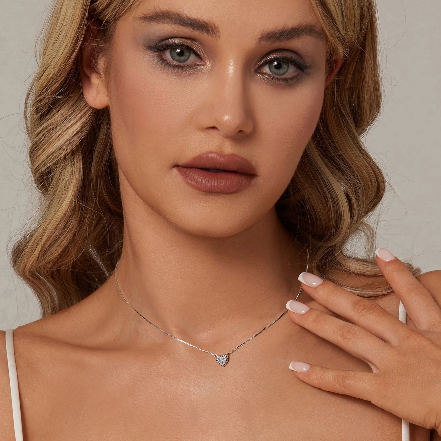 925 Sterling Silver 4mm 0.245ct Moissanite Necklace for Women  DestGlow