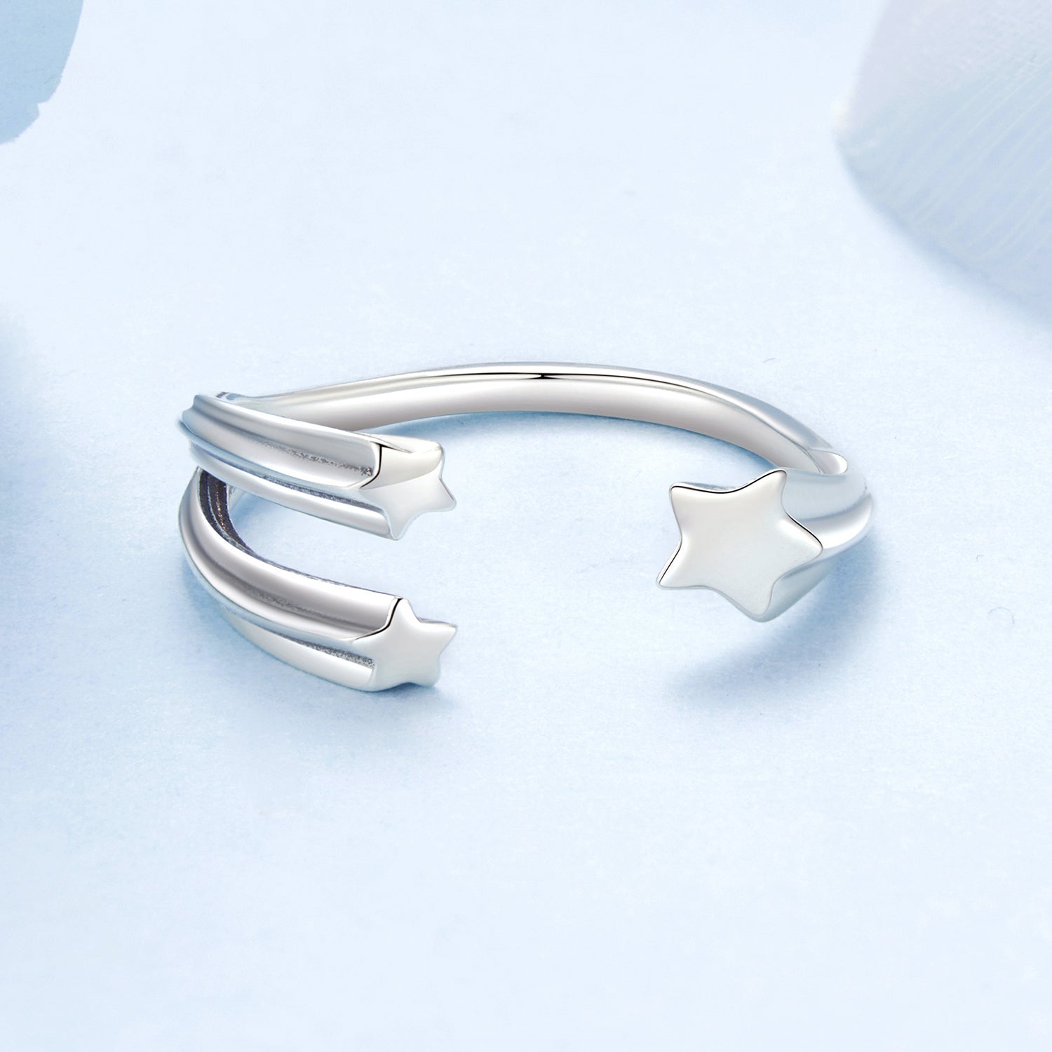 925 Sterling Silver Ring with Oxidized Finish - Width 0.15-0.8cm for Women  DestGlow
