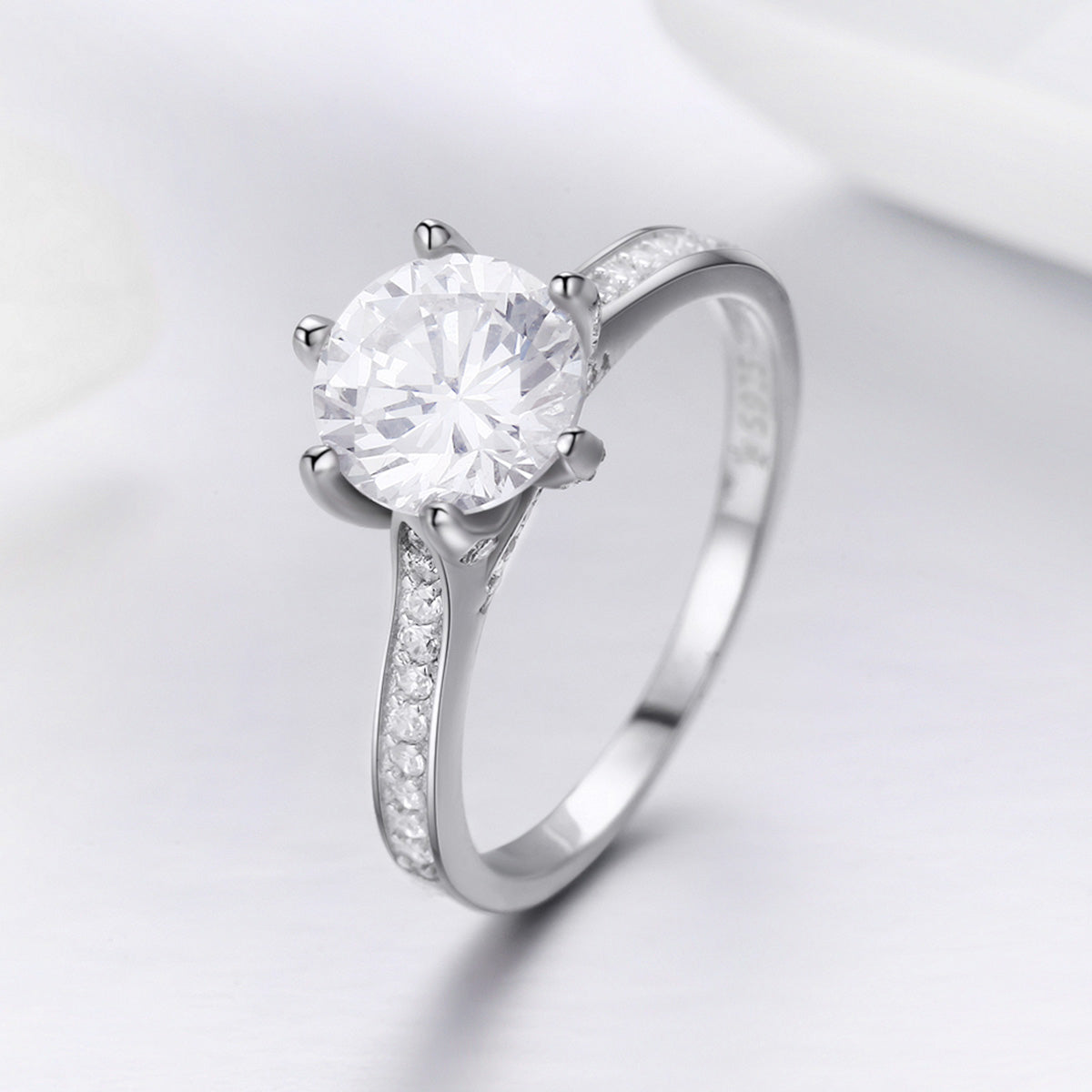925 Sterling Silver Ring Size 6 for Women  DestGlow