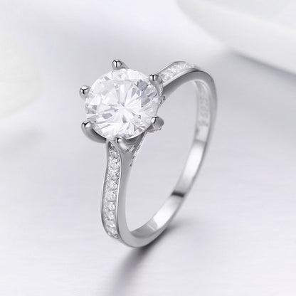 925 Sterling Silver Ring Size 6 for Women  DestGlow