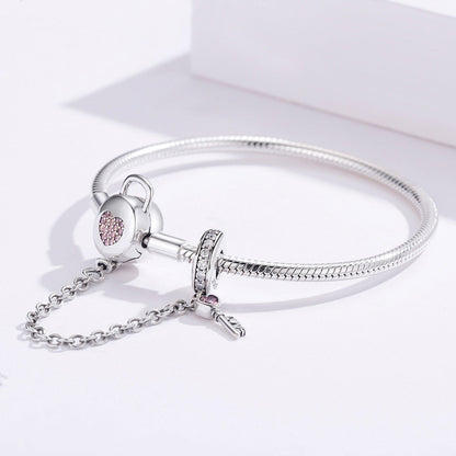 925 Sterling Silver Bracelet 17cm for Women  DestGlow