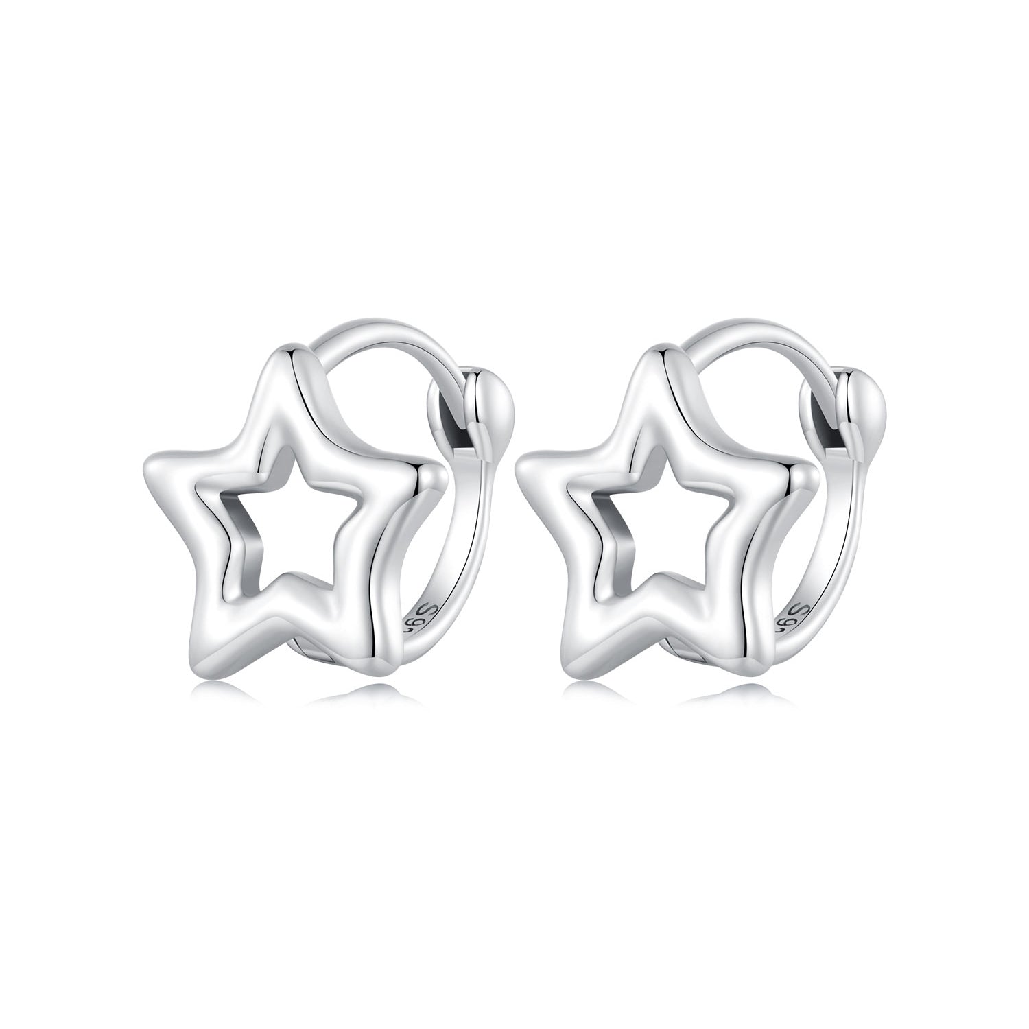 S925 Oxidized Silver 1cm Earrings for Women  DestGlow