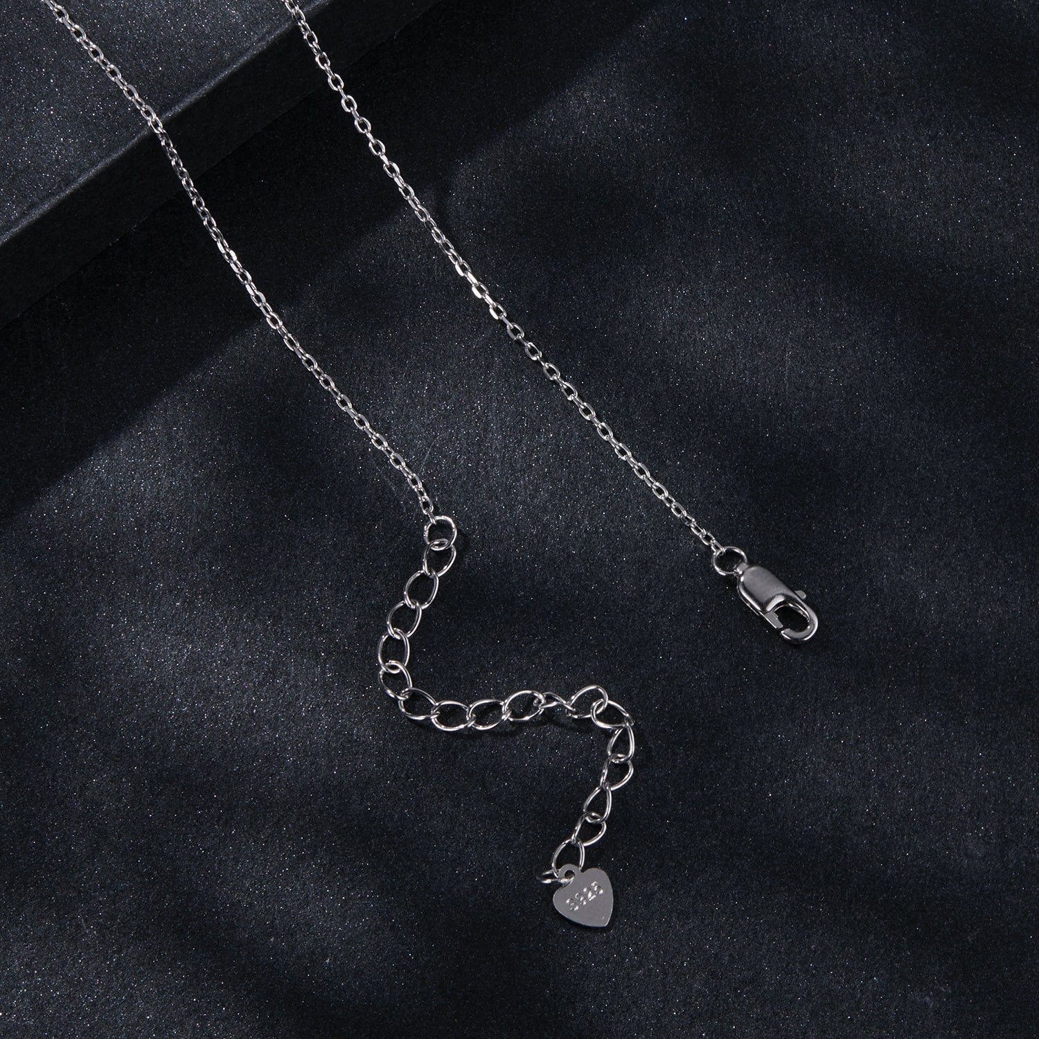 925 Sterling Silver Plated Platinum 5.0mm Moissanite Necklace for Women  DestGlow