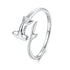 925 Sterling Silver Oxidized Silver Ring 0.16cm Width for Women  DestGlow