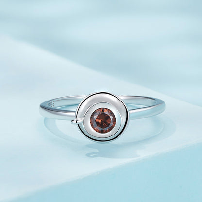 925 Sterling Silver Ring with Pavé Setting CZ  DestGlow