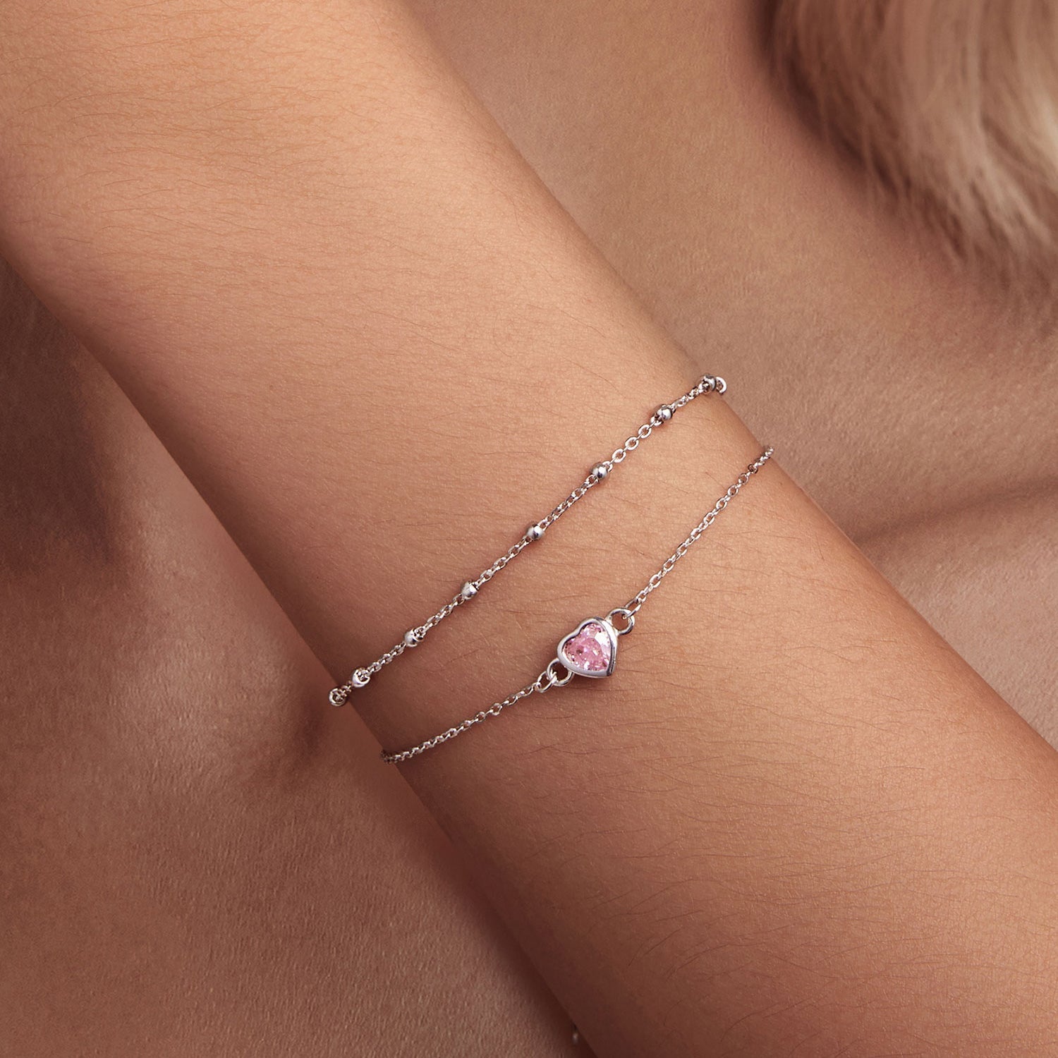 S925 Sterling Silver Pavé CZ Plated Bracelet for Women  DestGlow
