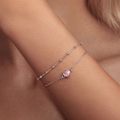 S925 Sterling Silver Pavé CZ Plated Bracelet for Women  DestGlow
