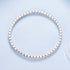 925 Sterling Silver White Gold Plated 16cm Stretchable CZ Bracelet for Women  DestGlow