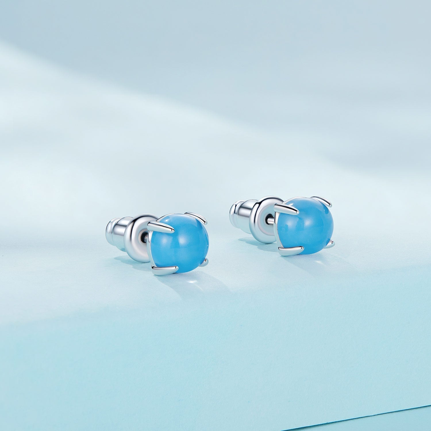 925 Sterling Silver Opal Earrings for Women  DestGlow