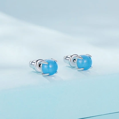 925 Sterling Silver Opal Earrings for Women  DestGlow