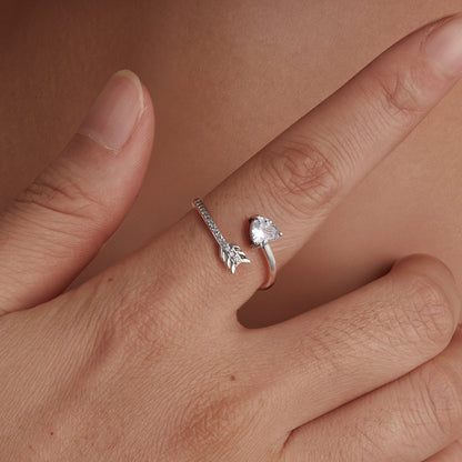 925 Sterling Silver Oxidized Pavé Setting CZ Ring  DestGlow