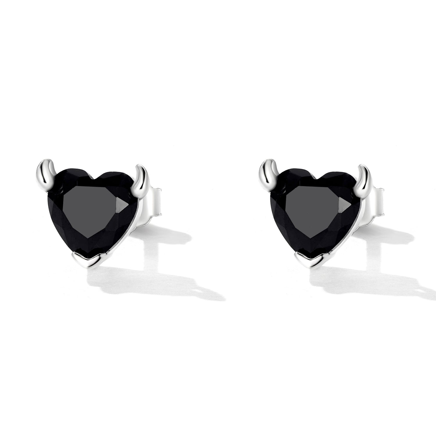925 Sterling Silver Oxidized CZ Earrings for Women  DestGlow