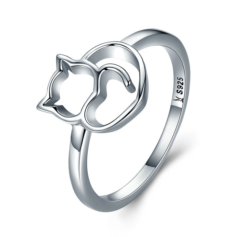 925 Sterling Silver Ring Size 5.0 with Platinum Plating for Women by Bids.com
