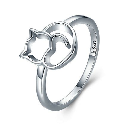 925 Sterling Silver Ring Size 5.0 with Platinum Plating for Women by Bids.com