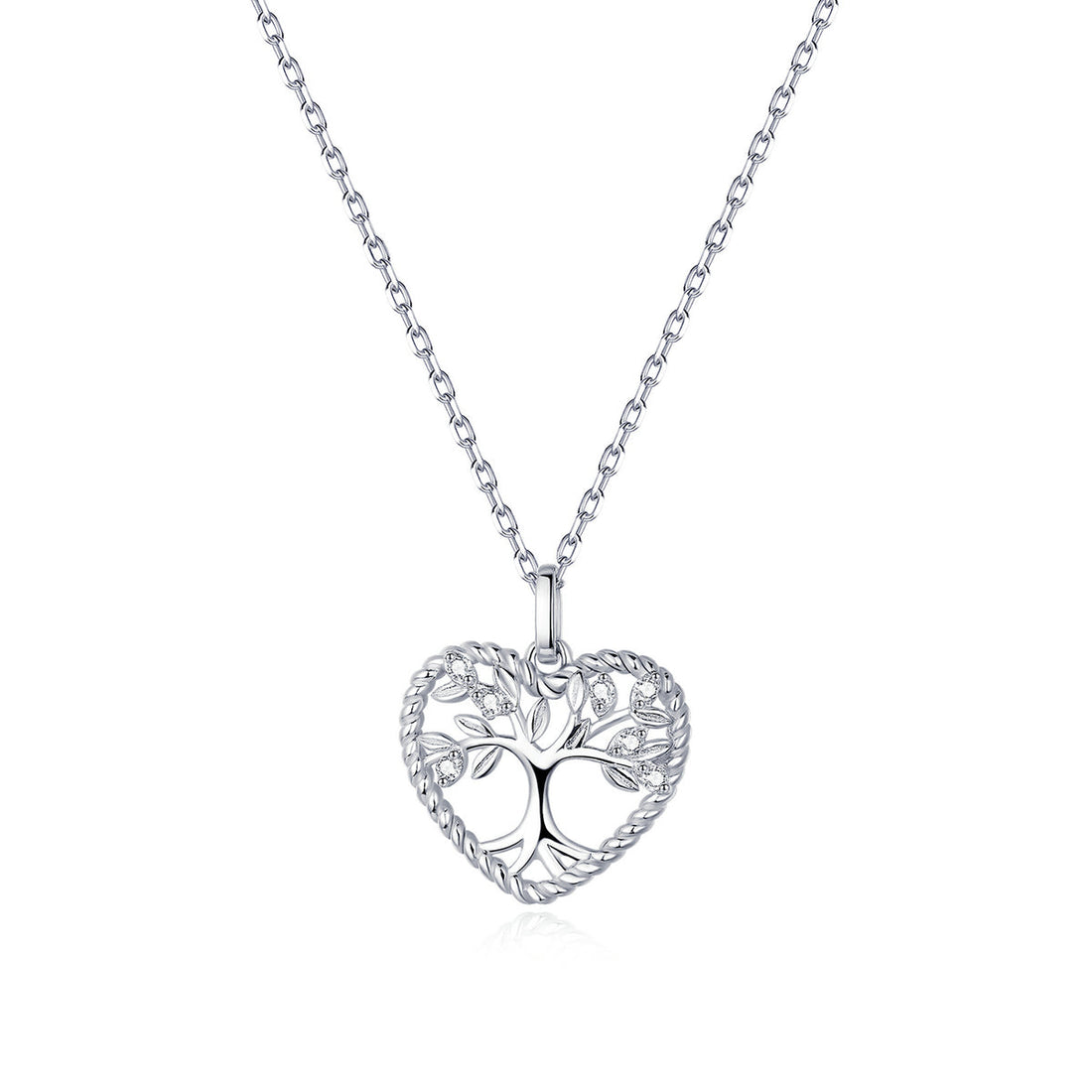 925 Sterling Silver Necklace for Women 45cm  DestGlow