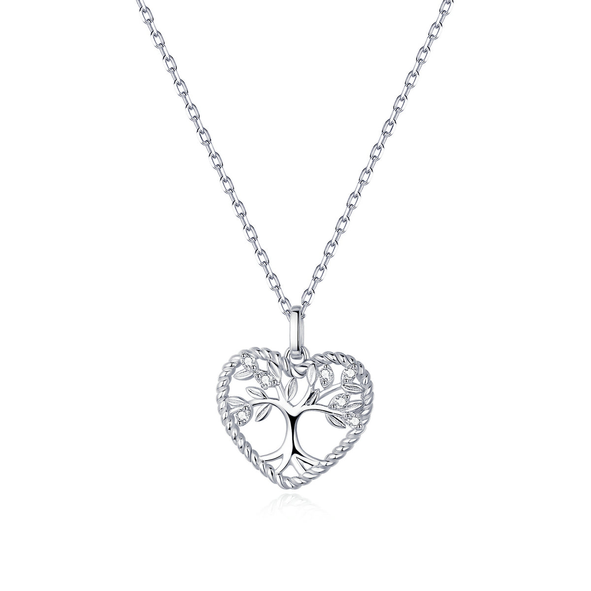 925 Sterling Silver Necklace for Women 45cm  DestGlow