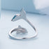 925 Sterling Silver Enamel Plated Puffer Fish Ring  DestGlow