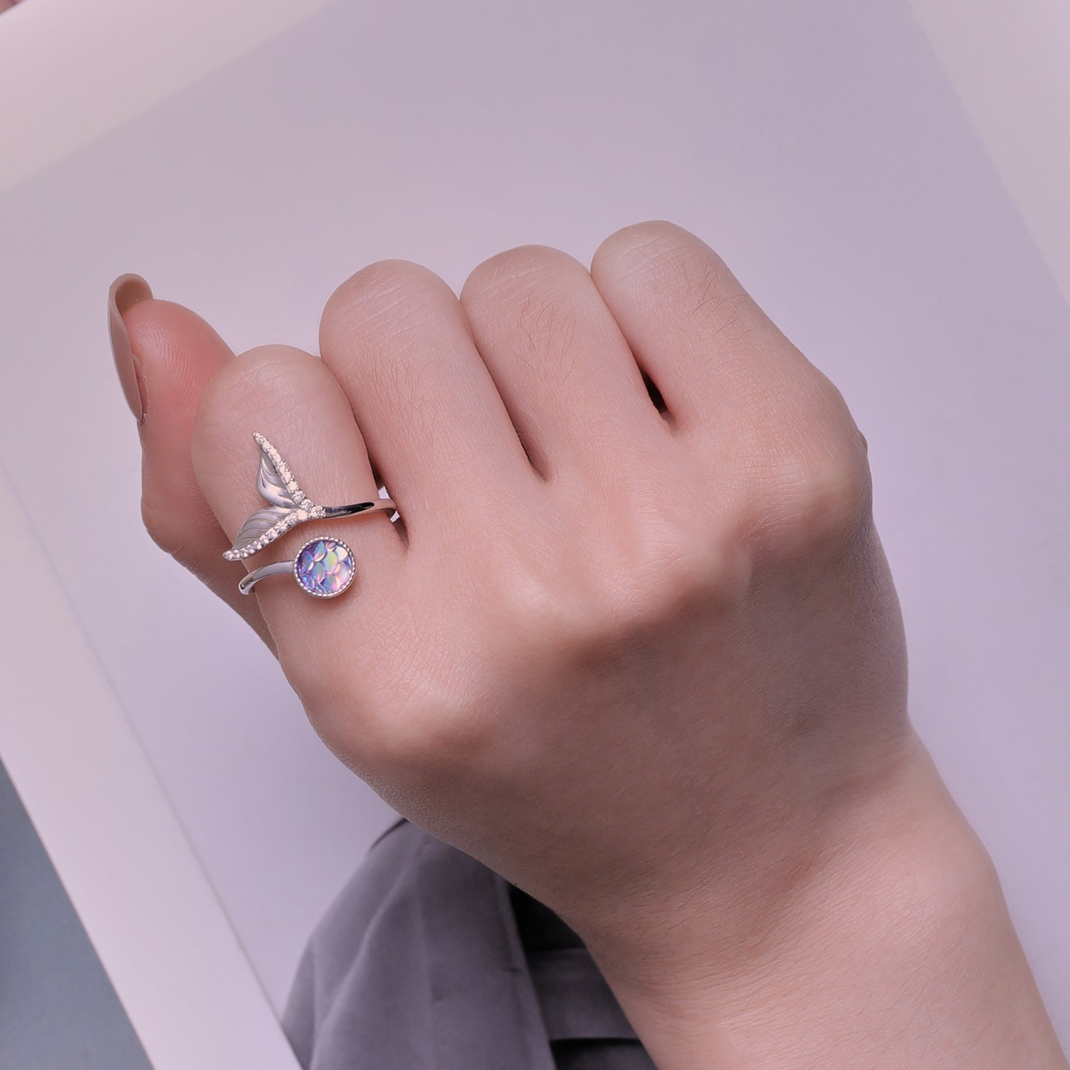 S925 Sterling Silver Pavé Setting CZ Ring for Women by Bids.com