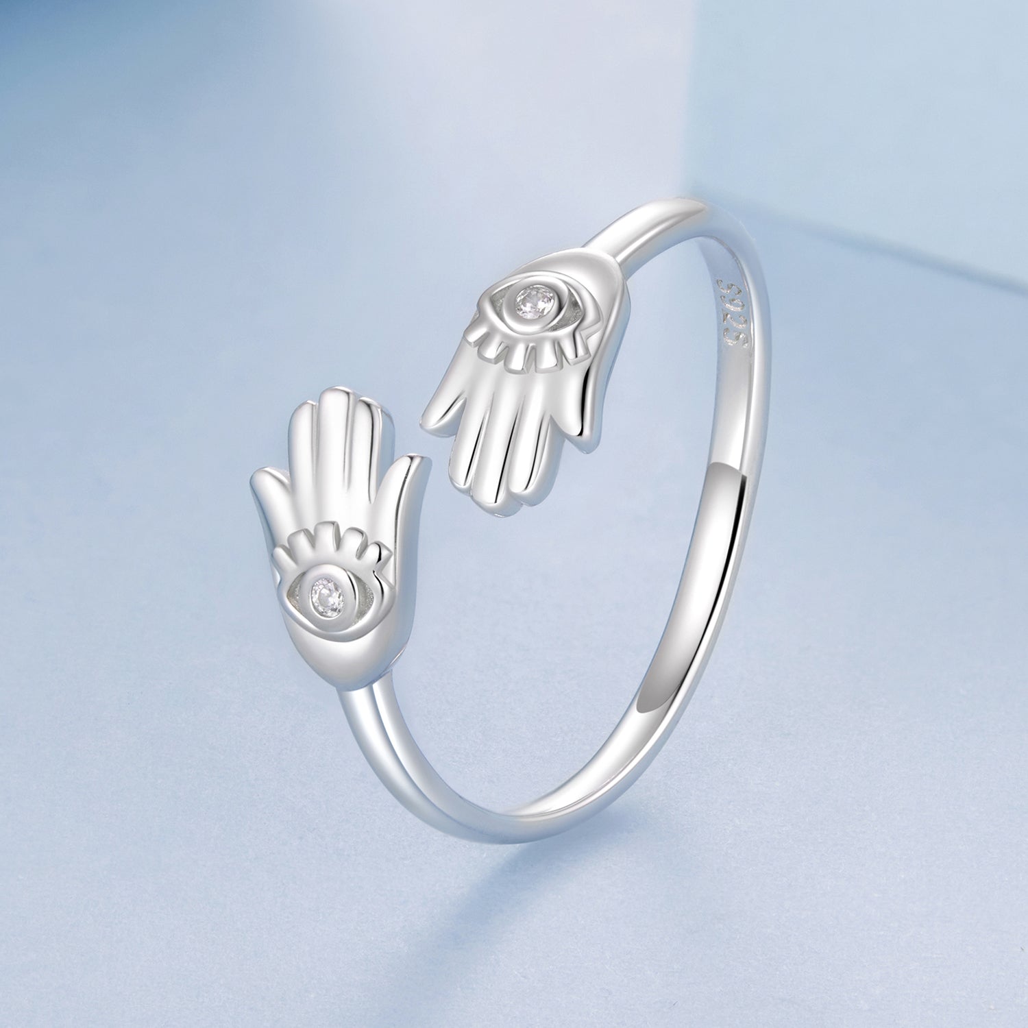 925 Sterling Silver Pavé Setting CZ Ring for Women  DestGlow