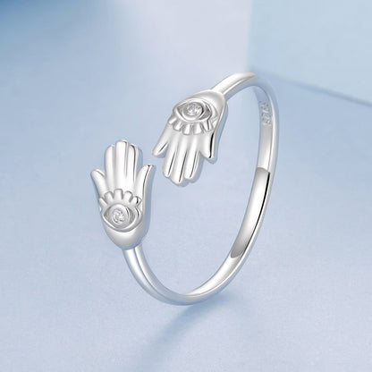 925 Sterling Silver Pavé Setting CZ Ring for Women  DestGlow