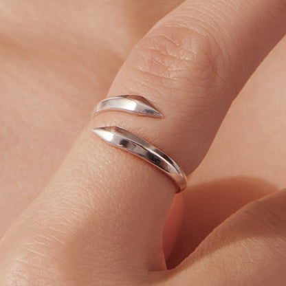 925 Sterling Silver Oxidized 0.18cm Ring  DestGlow
