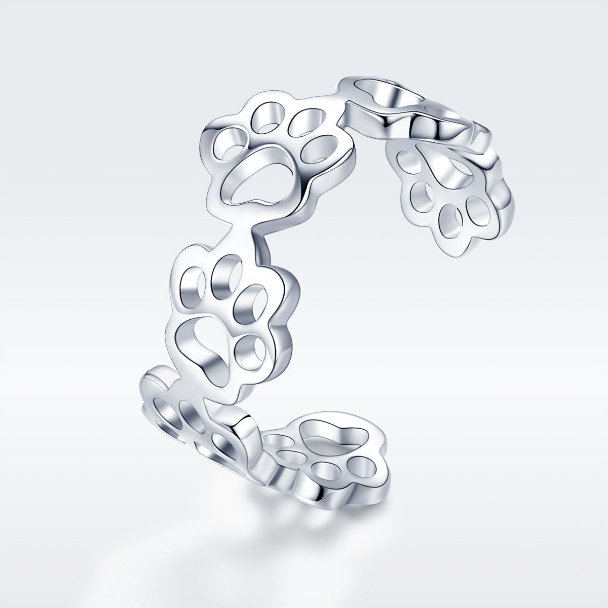 925 Sterling Silver Ring 0.2cm Width for Women  DestGlow