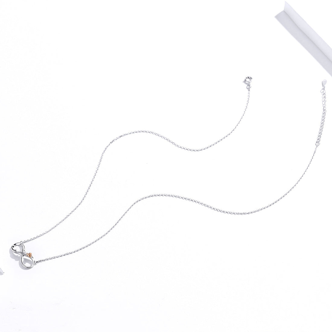 925 Sterling Silver Necklace 40-45cm for Women  DestGlow