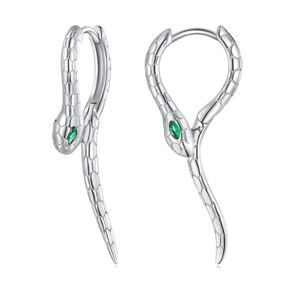 925 Sterling Silver Earrings with CZ in Pavé Setting  DestGlow