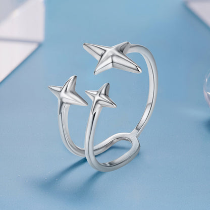 925 Sterling Silver Oxidized Silver Ring for Women  DestGlow